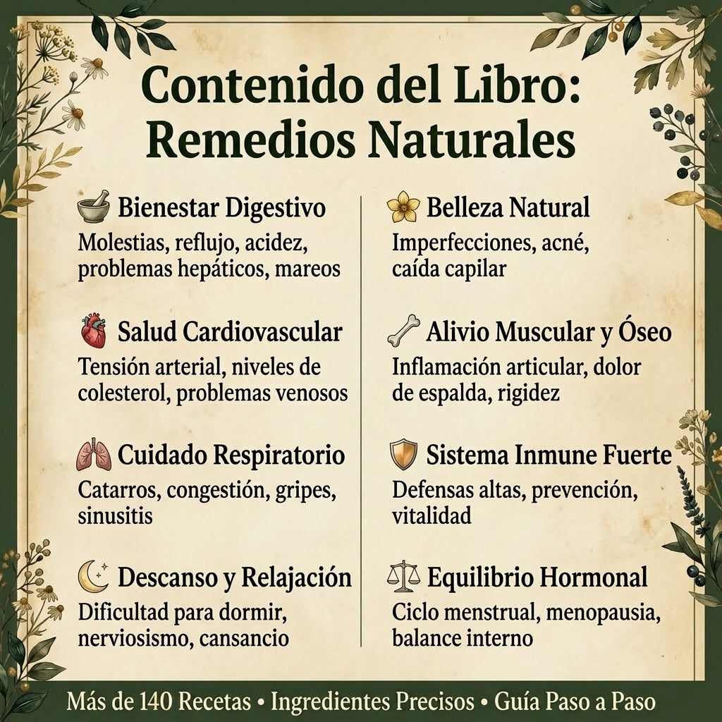 +140 Remedios Caseros En Casa